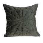 HomeRoots Parkland Collection Lolu Gray Throw Pillow