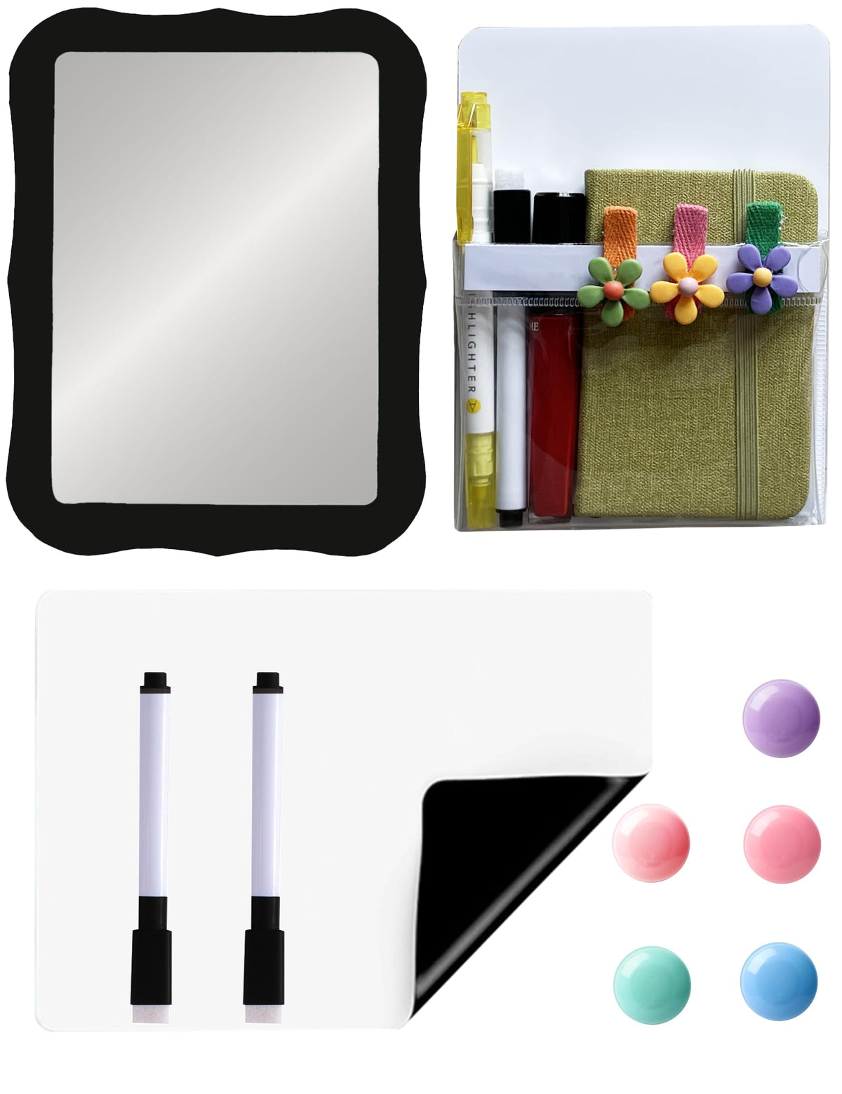 Locker Accessories Kit, Back To School Essentials 10 Pieces Supplies For Girls, Locker Organizer Stuff For School Office, Includ