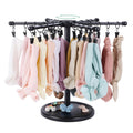 POVETIRE Headband Holder Bow Organizer for Girls, Rotating 360 Hair accessories Organizer Storage Baby Headband Display Stand Ha