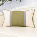 Yangest Patchwork Pillow Cover 12X20 Inch Luxury Cotton And Linen Cushion Cover Rectangle Pillowcover For Couch Bedroom Living R
