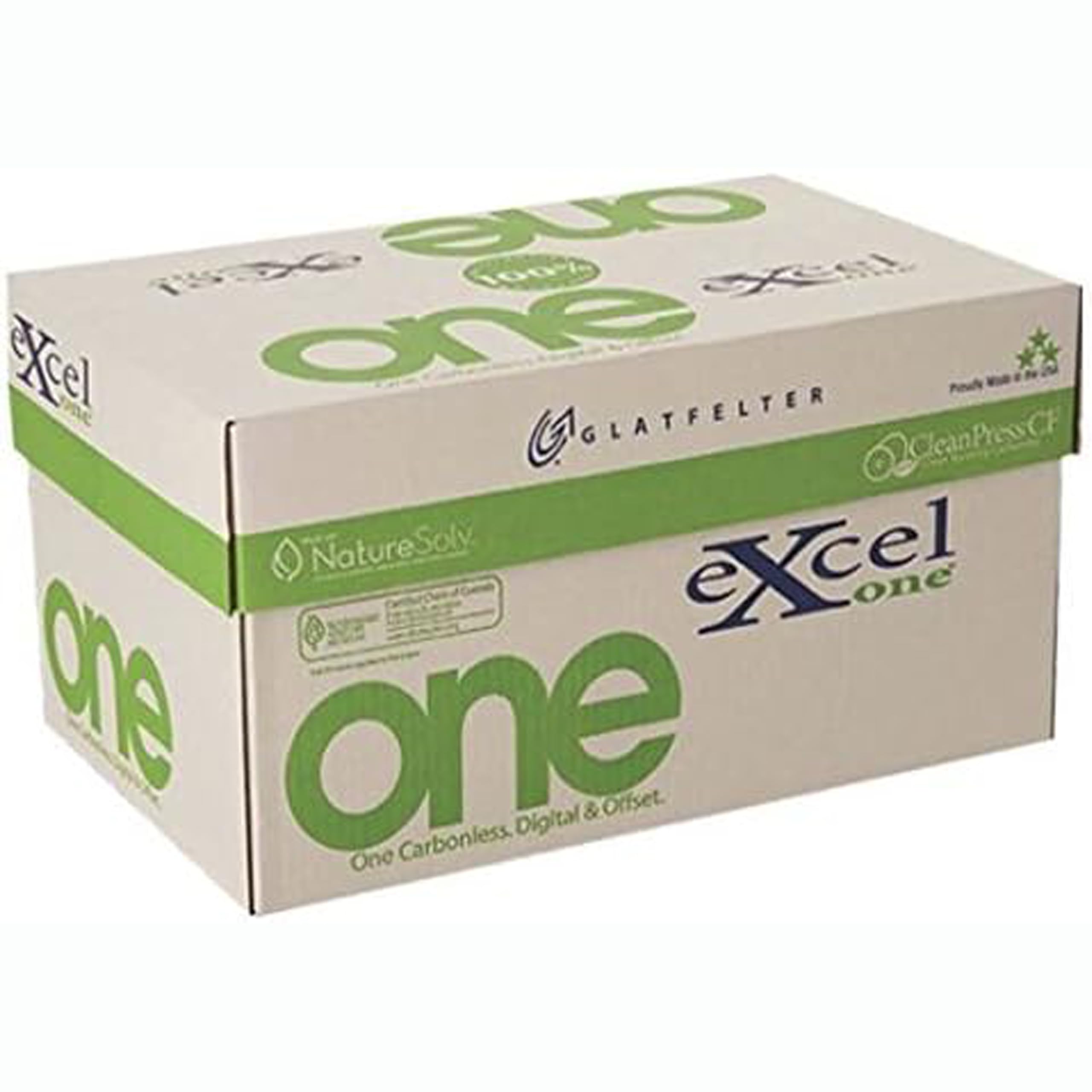 Excel One Carbonless 230949 2-Part Reverse Paper (Canary/White), 8.5' X 11' - 10 Reams, 2500 Sets
