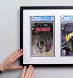 Countryarthouse 5X45 Frame Black Solid Pine Wood Picture Frame Includes Uv Acrylic Plexiglass, Acid Free Foam Backing Board And