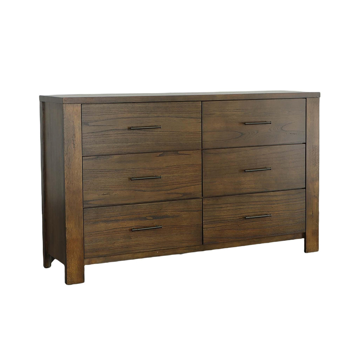 Progressive Furniture Brayden Drawer Dresser, 60&quot; X 17&quot; X 36&quot;, Brown