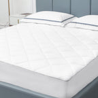 Sunflower Full Mattress Pad Cover, Cotton Mattress Cover Hypoallergenic, Extra Deep Pocket 18'-22' Quilted Mattress Protector Full Size Thin Version, Soft Breathable And Noiseless