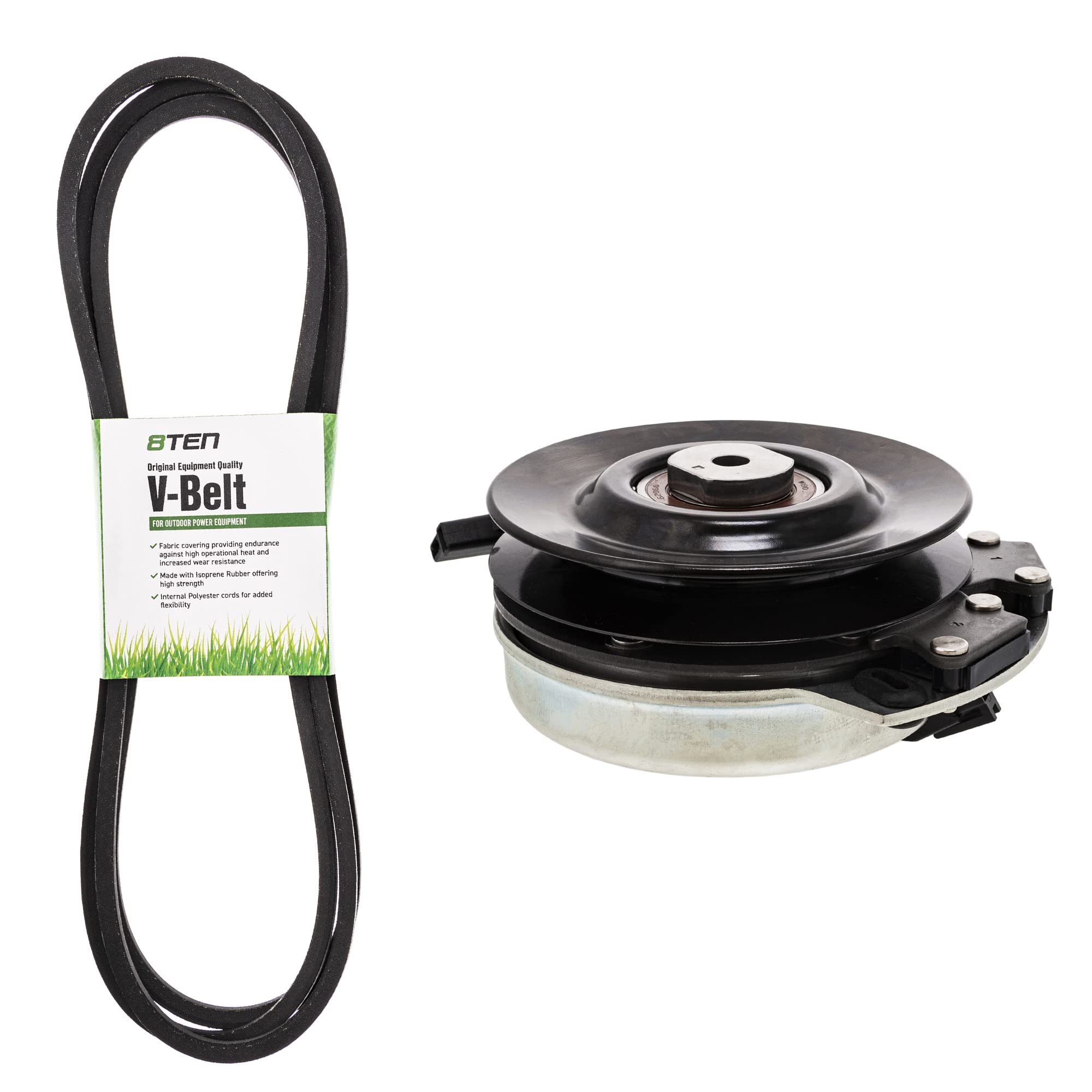 8Ten Belt Pto Clutch Kit For John Deere D140 145 La145 D160 D150 La130 155C D155 X140 X165 E150 E140 E170 E160 La165