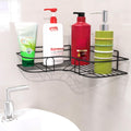 WonderStand Caddy (Set of 1) | SelfAdhesive Bathroom Shelf Rack for Corner Walls, Bathroom Corner Shelf Rack for Home Storage A