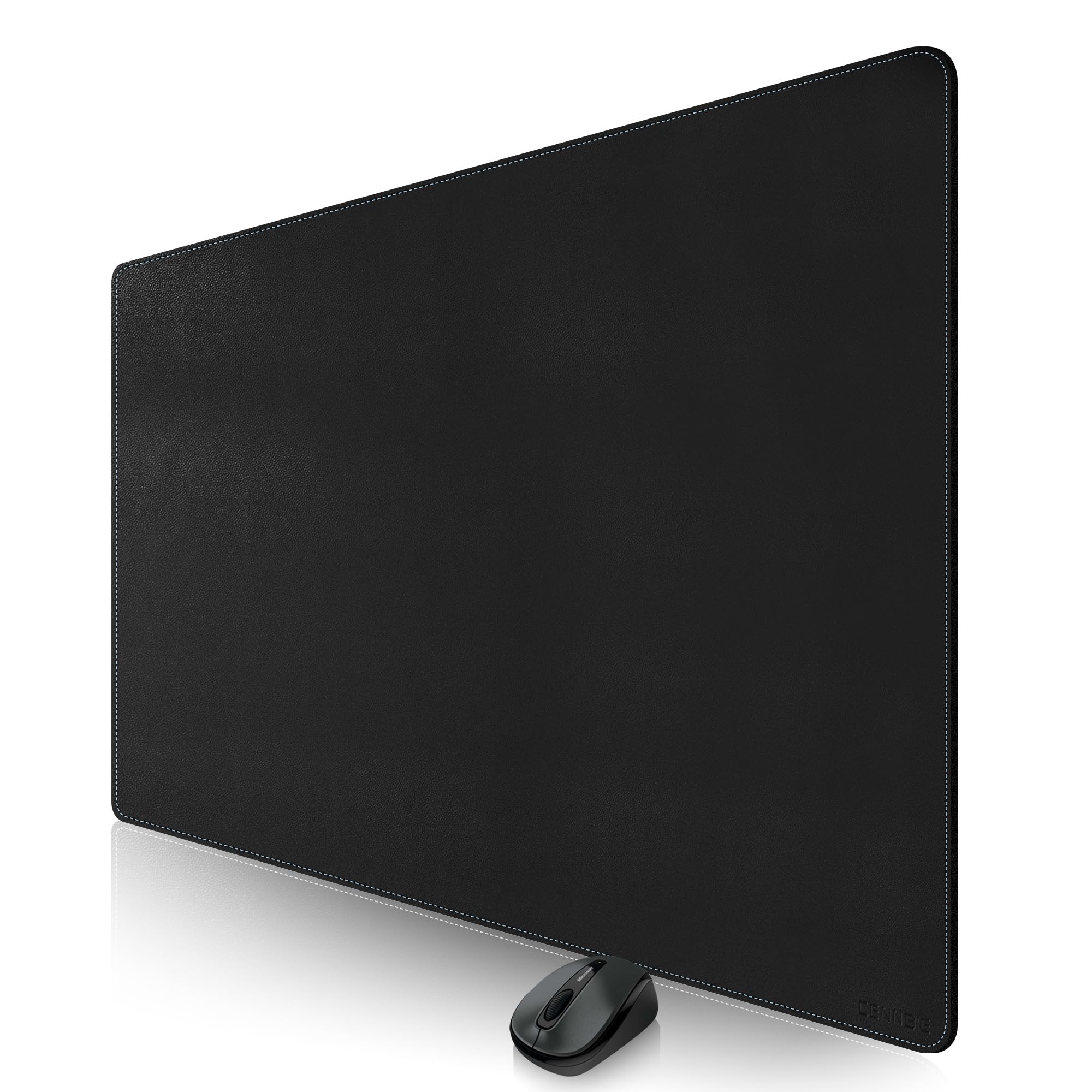 Cennbie Leather Desk Pad, 51.2' X 31.4' Extra Large Leather Desk Mat Blotter Protector, Non-Slip Mouse Pad, Waterproof Pu Leat