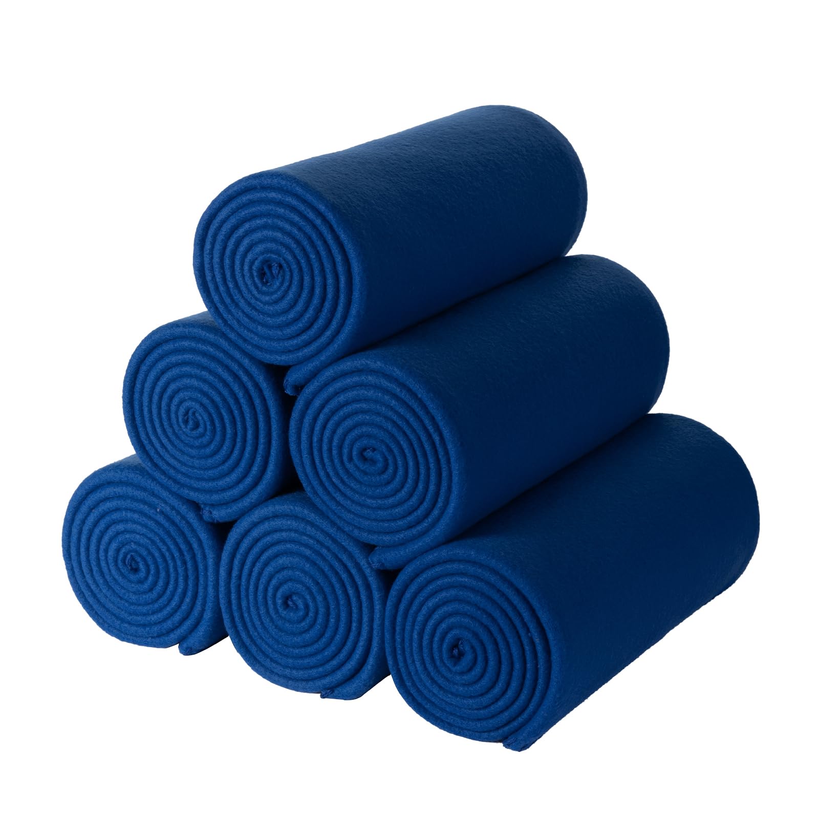 Cai Teng Fleece Throw Blanket Bulk 6 Pack Kids Blankets Throws Soft Lightweight Cozy Polar Fleece50 X 60 Solid Pet-Friendly Bed