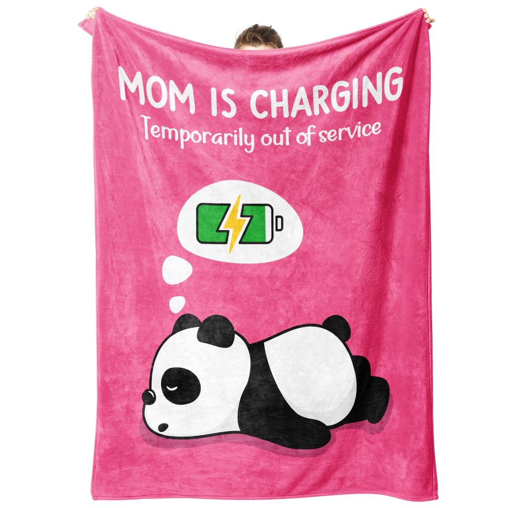 Craftique Gifts For Mom, Mom Birthday Gifts- Funny Soft Blanket For Mom- Birthday Gifts For Mom, Heartwarming Mom Gifts, New Mom