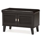 Baxton Studio FP-6793-Espresso Storage-Benches, Dark Brown