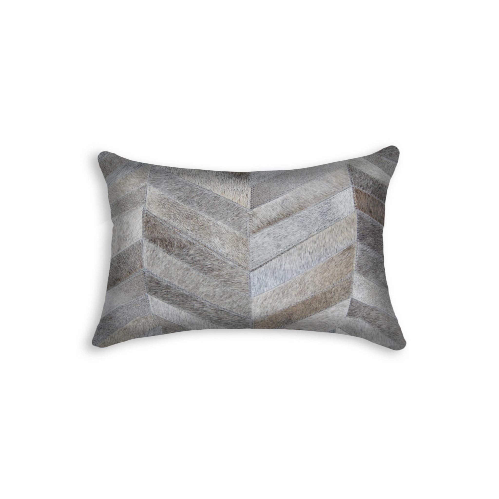 HomeRoots Decor 12' X 20' X 5' Grey Pillow