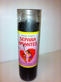 Separate Lovers (Separa Amantes) 7 Day Prepared Scented Candle in Glass