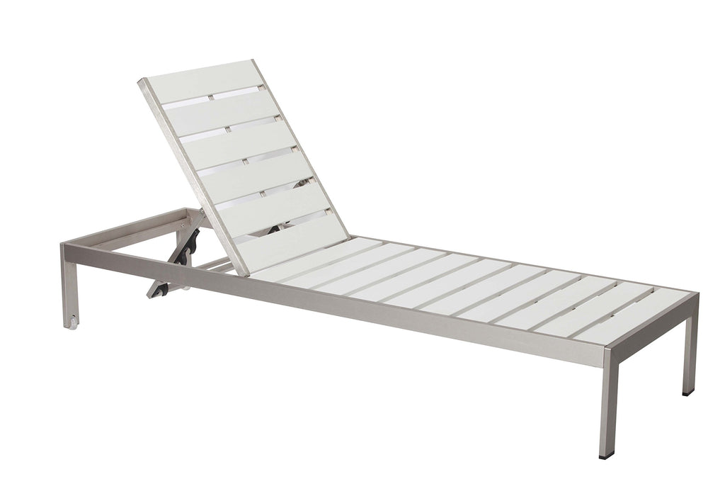 Pangea Home Joseph Lounger, White