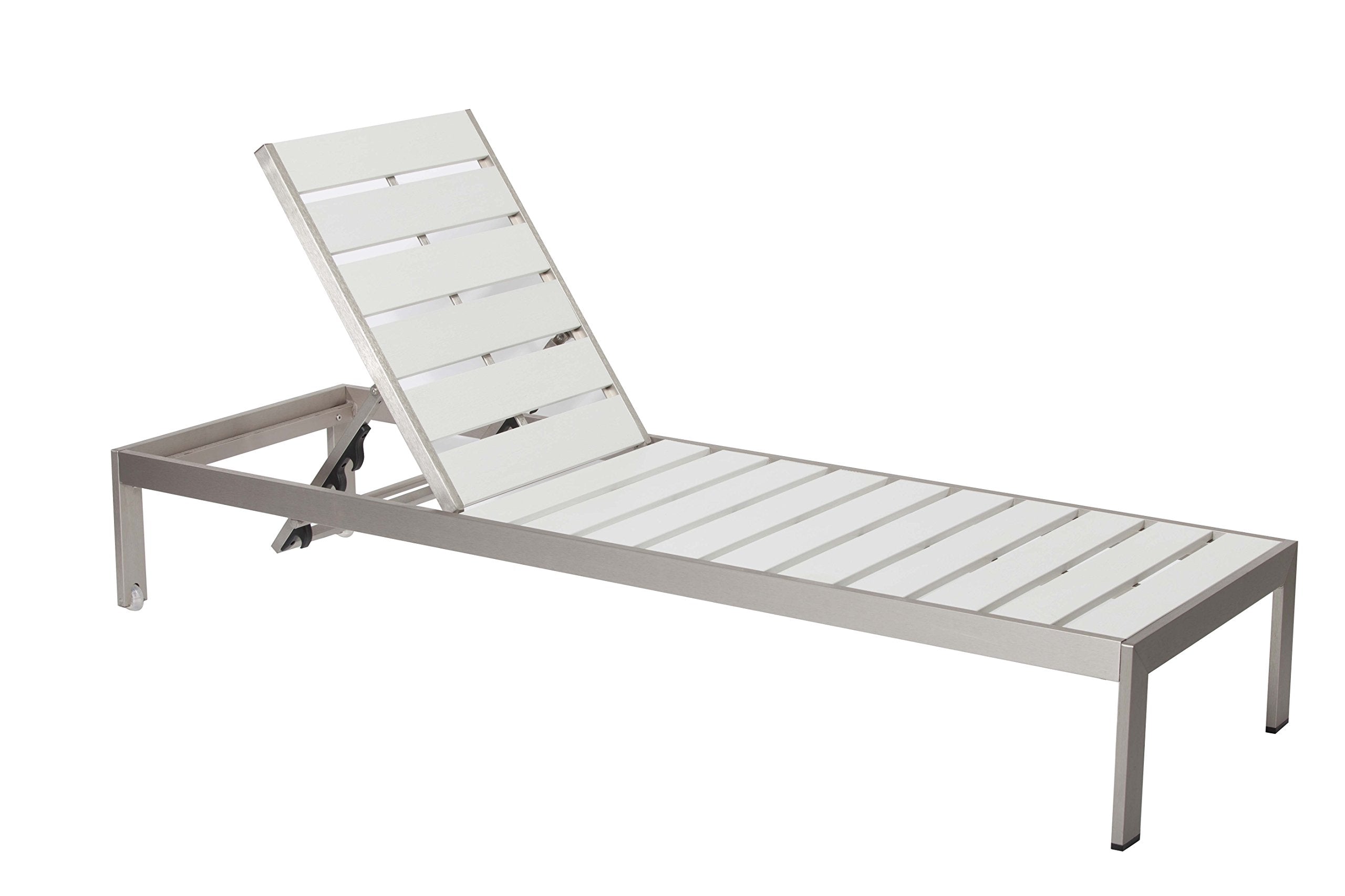 Pangea Home Joseph Lounger, White