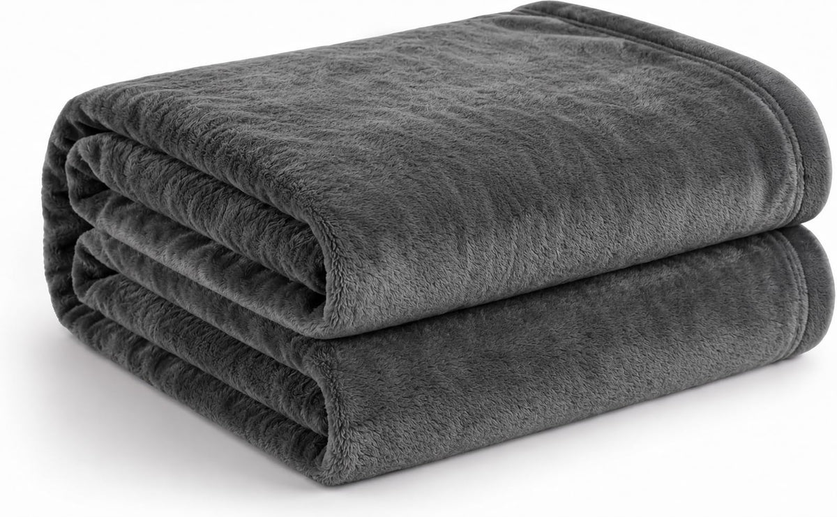 Cotton Bolls Textiles Cozy Plush AC Blanket for Single Bed, Lightweight All Season Blanket, Ultra Soft Blanket for AC Room, Mild