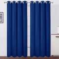 Lemomo Blackout Curtains 66 X 84 Inch/Royal Blue Curtains Set Of 2 Panels/Thermal Insulated Room Darkening Bedroom Curtains