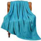 Bedelite Throw Blanket For Couch And Bed - 300Gsm Luxury Plush Cozy Fleece Blanket 50X60 Inches Bluebird, Soft Lightweight Blank