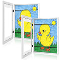 [2-Pack] Kids Art Frames, 11x14 Front Opening Kids Artwork Frames Changeable, White Artwork Display Storage Frame for Wall, Hold