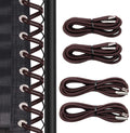 Universal Zero Gravity Chair Repair Cord Kit, 4 Pack Replacement Elastic Cords Repair Tool Kit For Repairing Zero Gravity Chair, Recliners (Brown)