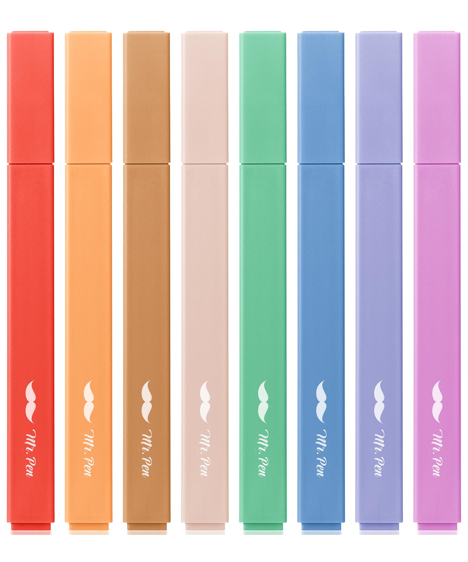 Mr. Pen- Aesthetic Highlighters, 8 Pack, Chisel Tip, Rainbow Rangers, Cute Highlighters Assorted Colors, Cute Markers