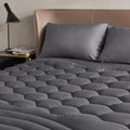 Bedsure Queen Size Mattress Pad - Soft Mattress Cover Padded, Quilted Fitted Mattress Protector With 8-21' Deep Pocket, Breatha