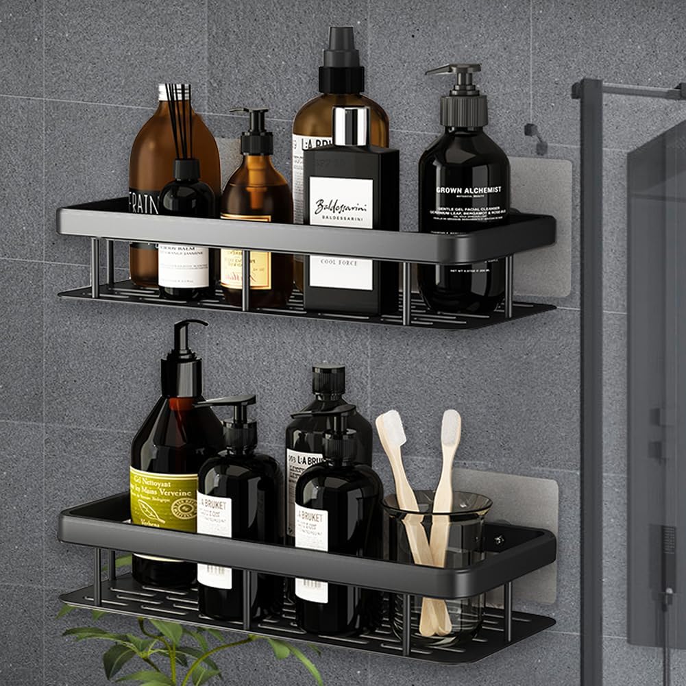 TRIVYOM Bathroom Shelf Rack  Self Adhesive Bathroom Hanging Shelves || Multipurpose Wall Mounted Bathroom Organizer ||Shower Sh