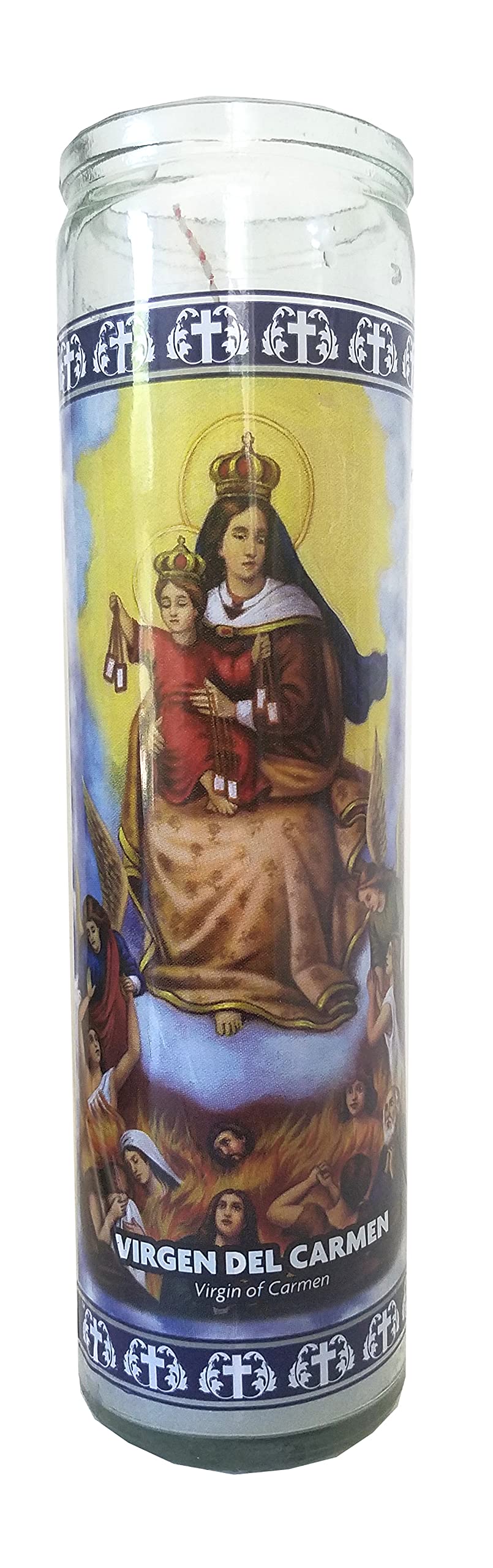 Staci19 Virgin of Carmen (Virgen del Carmen) Devotional Candle