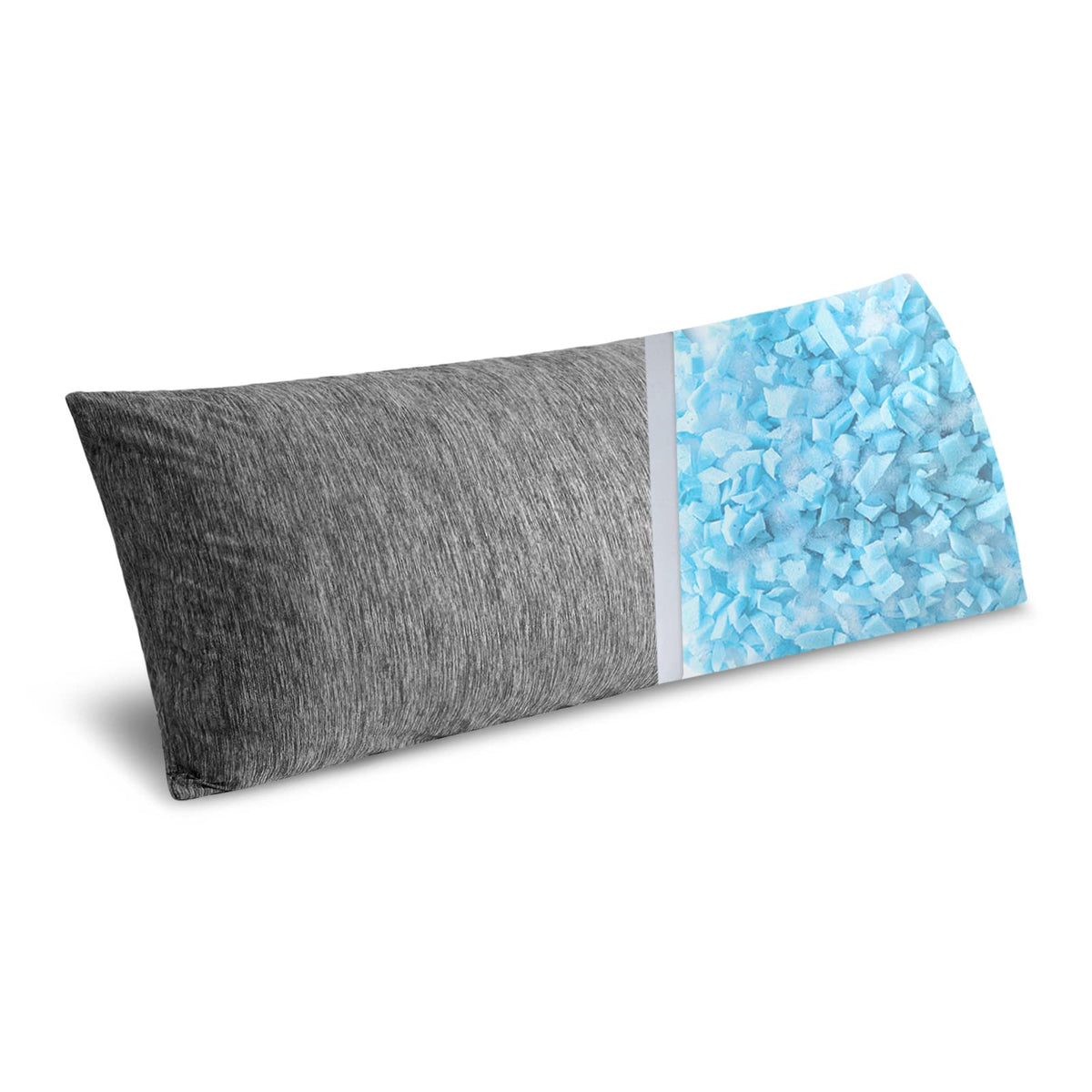 Miulee Long Body Pillow For Adults ,Memory Foam Cooling Body Pillow For Bed Full Body Pillow For Back/Stomach/Side Sleeper 20X54