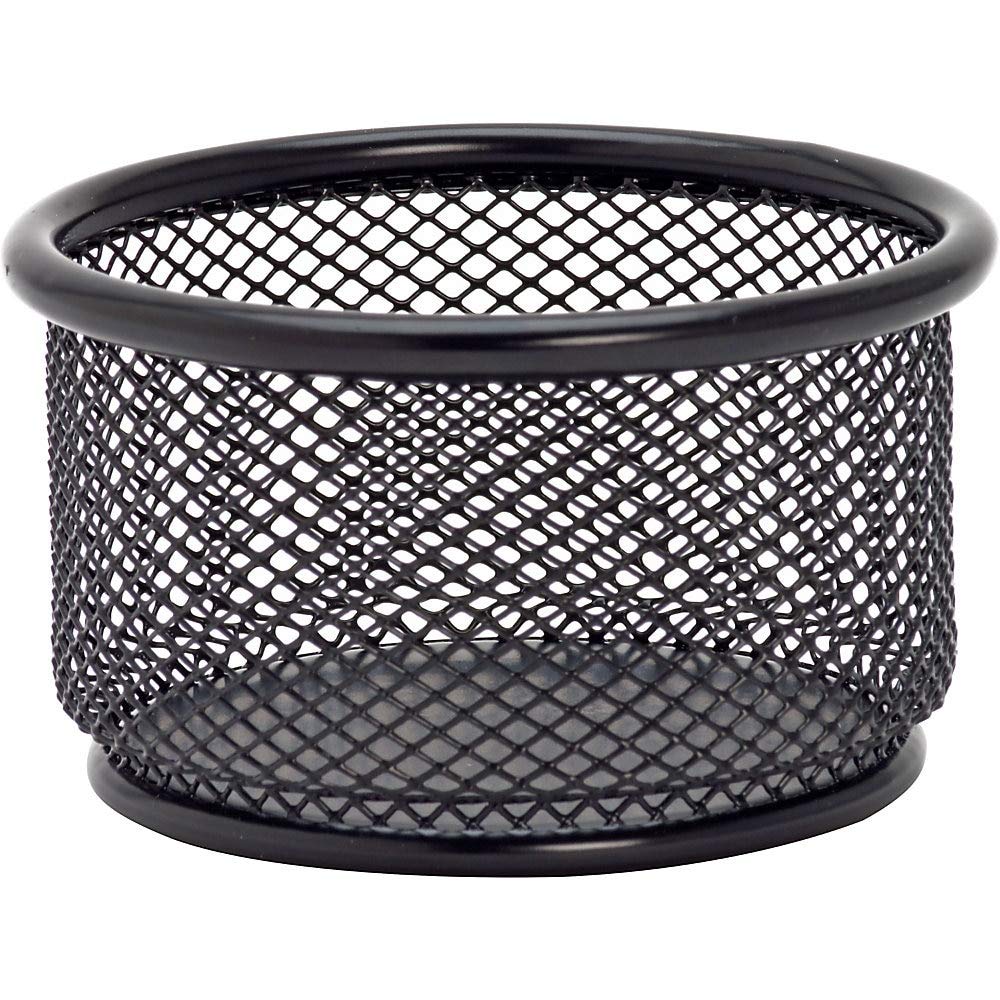 Lorell 84150 Paper Clip Holder, 3-3/4-Inch X3-7/8-Inch , Black Mesh