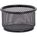 Lorell 84150 Paper Clip Holder, 3-3/4-Inch X3-7/8-Inch , Black Mesh
