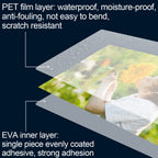 Herkka 400 Pack Laminating Sheets, Holds 8.5 X 11 Inch Sheets, 3 Mil Clear Thermal Laminating Pouches 9 X 11.5 Inch Lamination S
