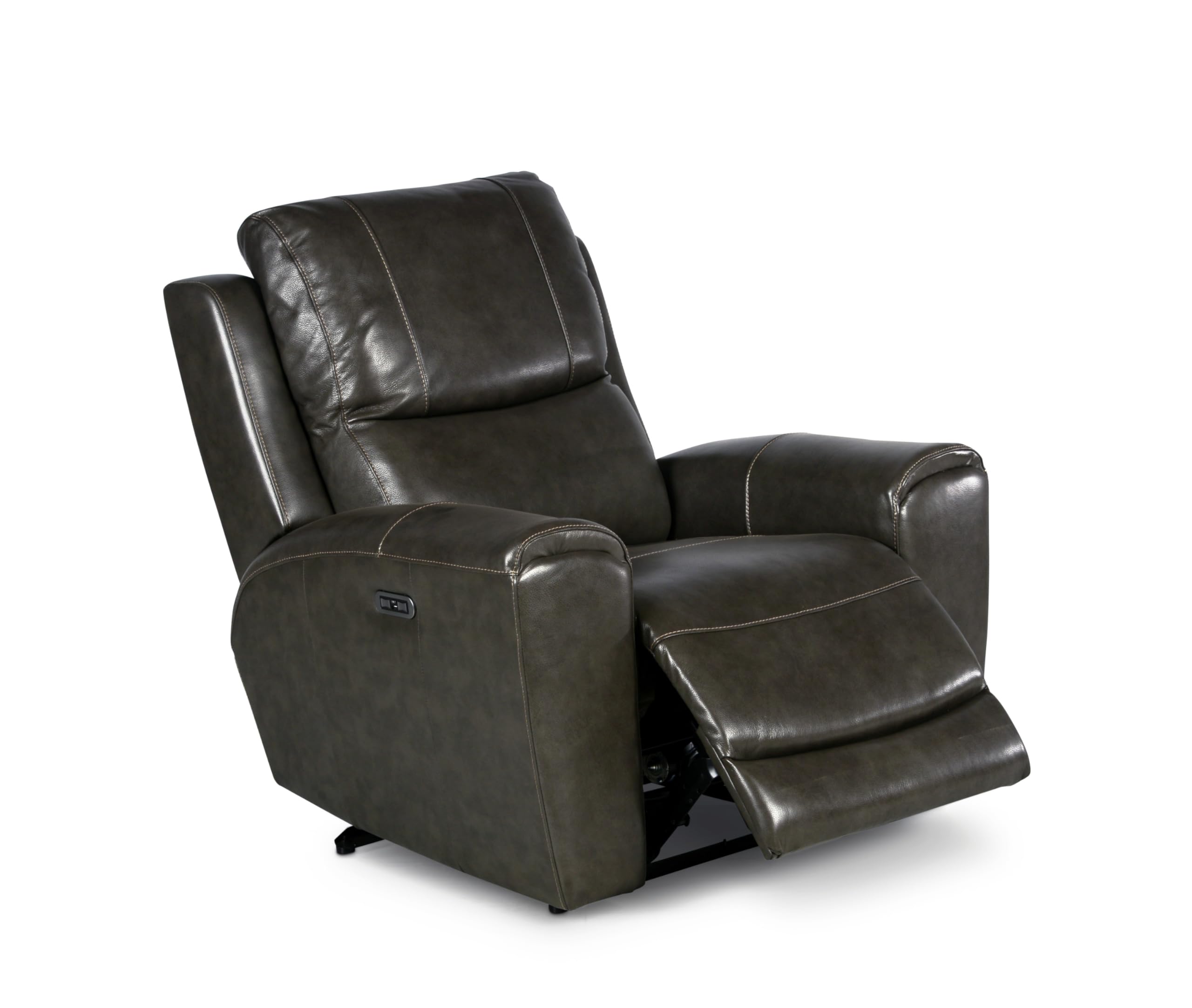 Steve Silver Laurel Leather Power Recliner Chair - Thumbnail 2