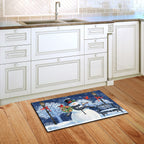 Briarwood Lane Snowman Holiday Cheer Christmas Doormat Lampost Wreath Indoor Outdoor 30' X 18'
