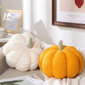 2 Pieces Simulated Pumpkin Pillow Plush Pillow 3D Pumpkin Shaped Pillow Cozy Fall Decorations Stuffed Throw Pillows For Thanksgi