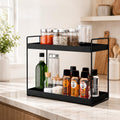 Jd Fresh 2 Tier Multipurpose Kitchen & Bathroom Storage Rack/Countertop Kitchen Organizer Storage Basket/Self Storage And Large 