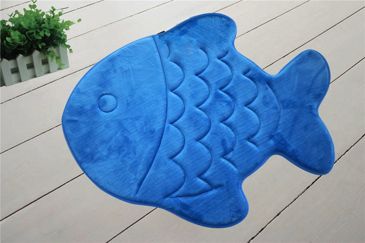 WPM WORLD PRODUCTS MART Memory Foam Bath Mat-Incredibly Soft and Absorbent Rug, Cozy Velvet Non-Slip Mats Use for Kitchen or Bat