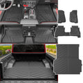 Powoq Floor Mats Compatible With 2020-2025 Jeep Gladiator Jt Truck Bed Mat Floor Liner Truck Mat 5Ft Bed Mat Tpe Truck Liner Rep