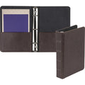 Samsill Vintage Hardback Mini 3 Ring Binder, Professional Binder Organizer, Planner, 1 Inch Capacity, Faux Leather, 5.5 X 8.5 In