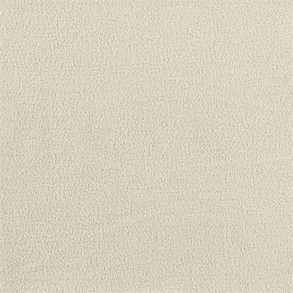 Best Quality Furniture Modern Teddy Fabric Counter Height Stools with Chrome Legs - Cream - Elegant Barrel Design with Silver Frame - Set of 2 - Perfect for Dining Room, Bar, Office, or Living Room