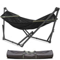 Tranquillo Uniki 3-Year Warranty Hammock Stand, 30S Foldable Hammock With Stand, 550 Lbs Capacity Camping Hammock Stand, Instant
