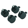 The Hon Company Add-On Kit Casters, Black
