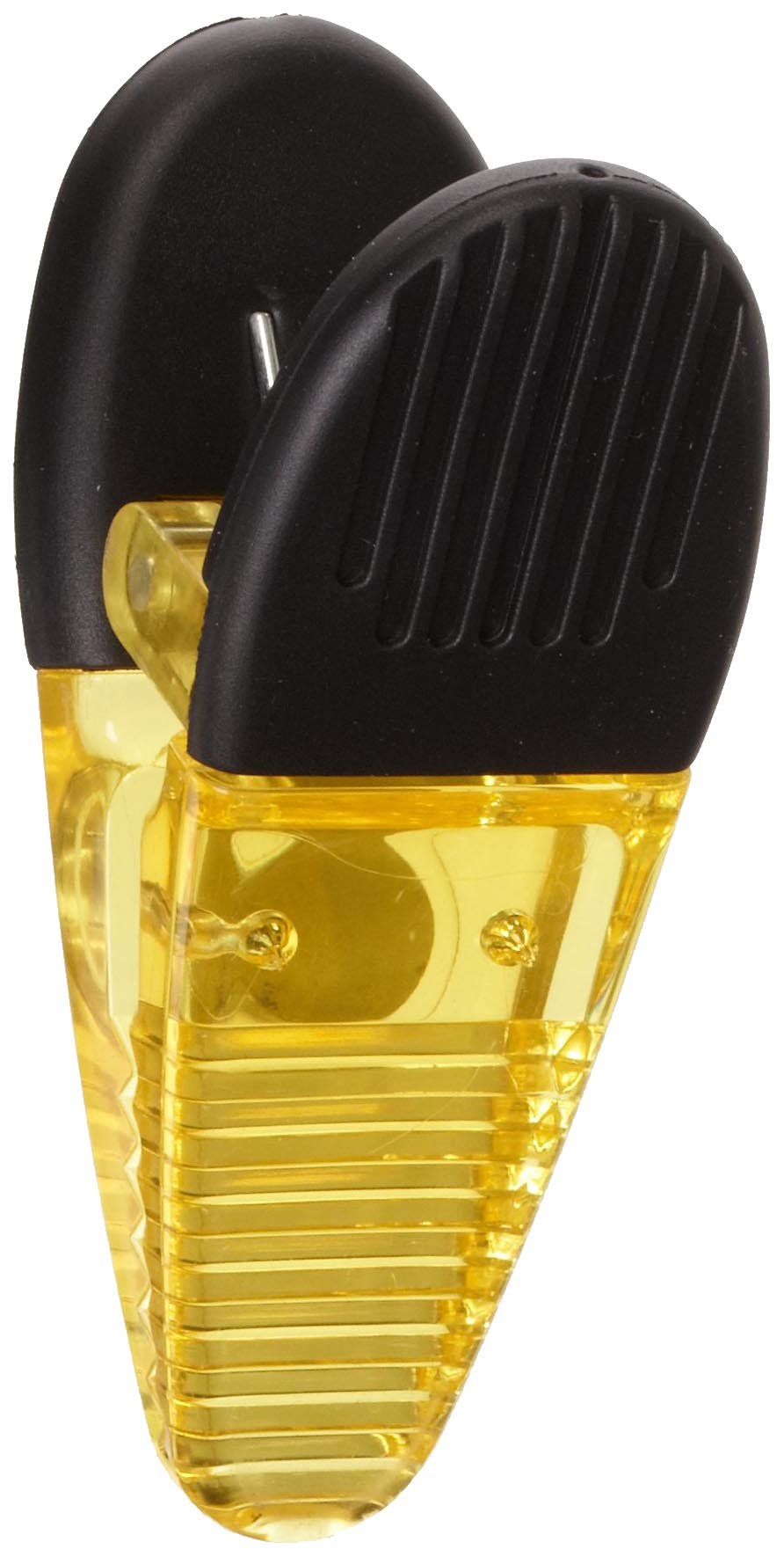 Large Yellow Magnetic Clips With Neodymium Magnet, 3-1/2' Length (Pack Of 2)