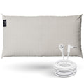 Groundluxe Organic Grounding Pillowcase In Beige - King Size