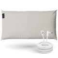 Groundluxe Organic Grounding Pillowcase In Beige - Queen Size