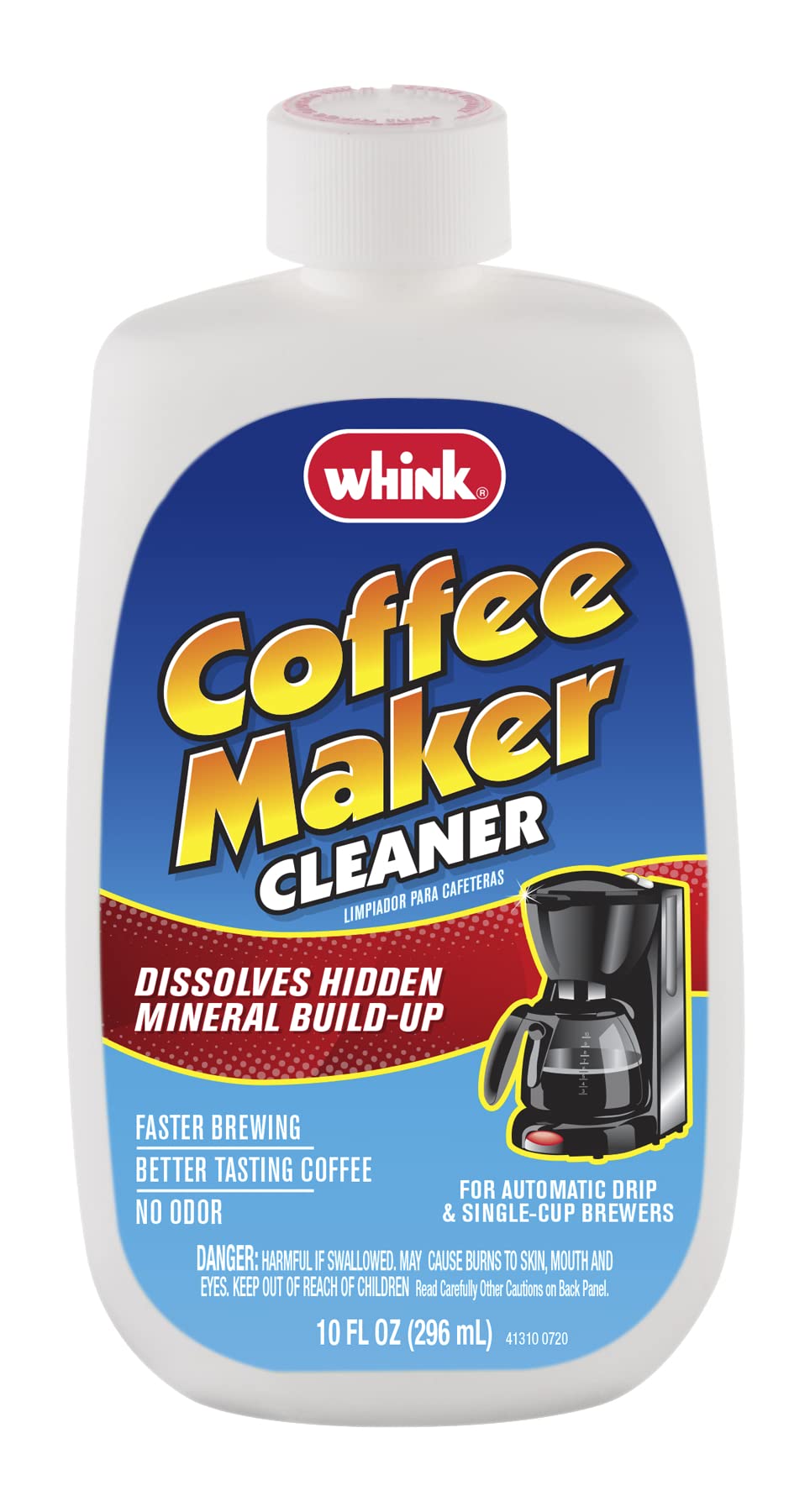 Whink 30281 Coffee Maker Cleaner, 10 oz