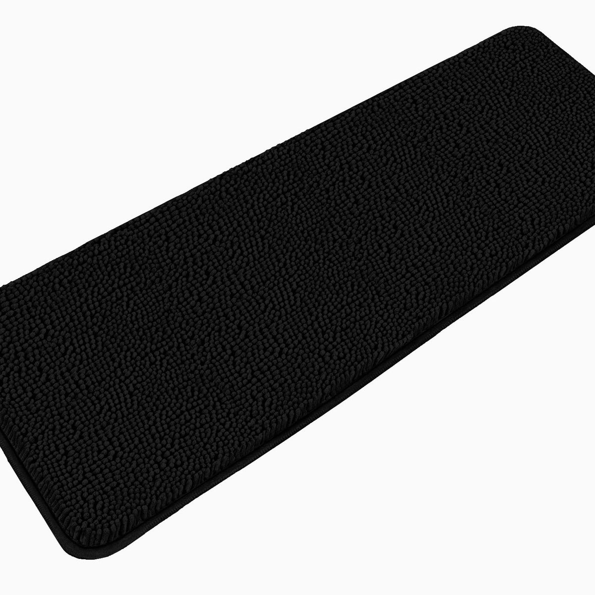 PureSwan Bathroom Runner Rugs 24 x72 Non Slip - Extra Large Long Bath Mat | Absorbent and Washable Thick Chenille Bath Rug for B