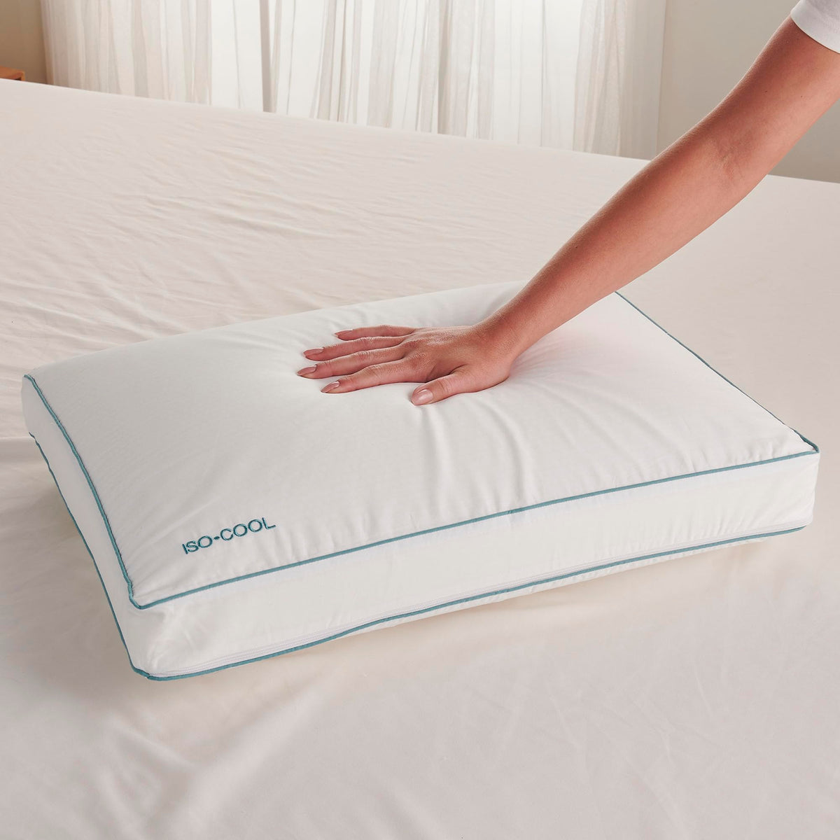 Sleepbetter Iso-Cool Foam Pillow, 1 Count (Pack Of 1), Serene Side Sleeper