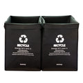 Jesintop Recycle Bins for Kitchen,Ultra-Large Capacity Recycle Waste Bin Bags for Kitchen Home Trash Sorting Bins Organizer Bask
