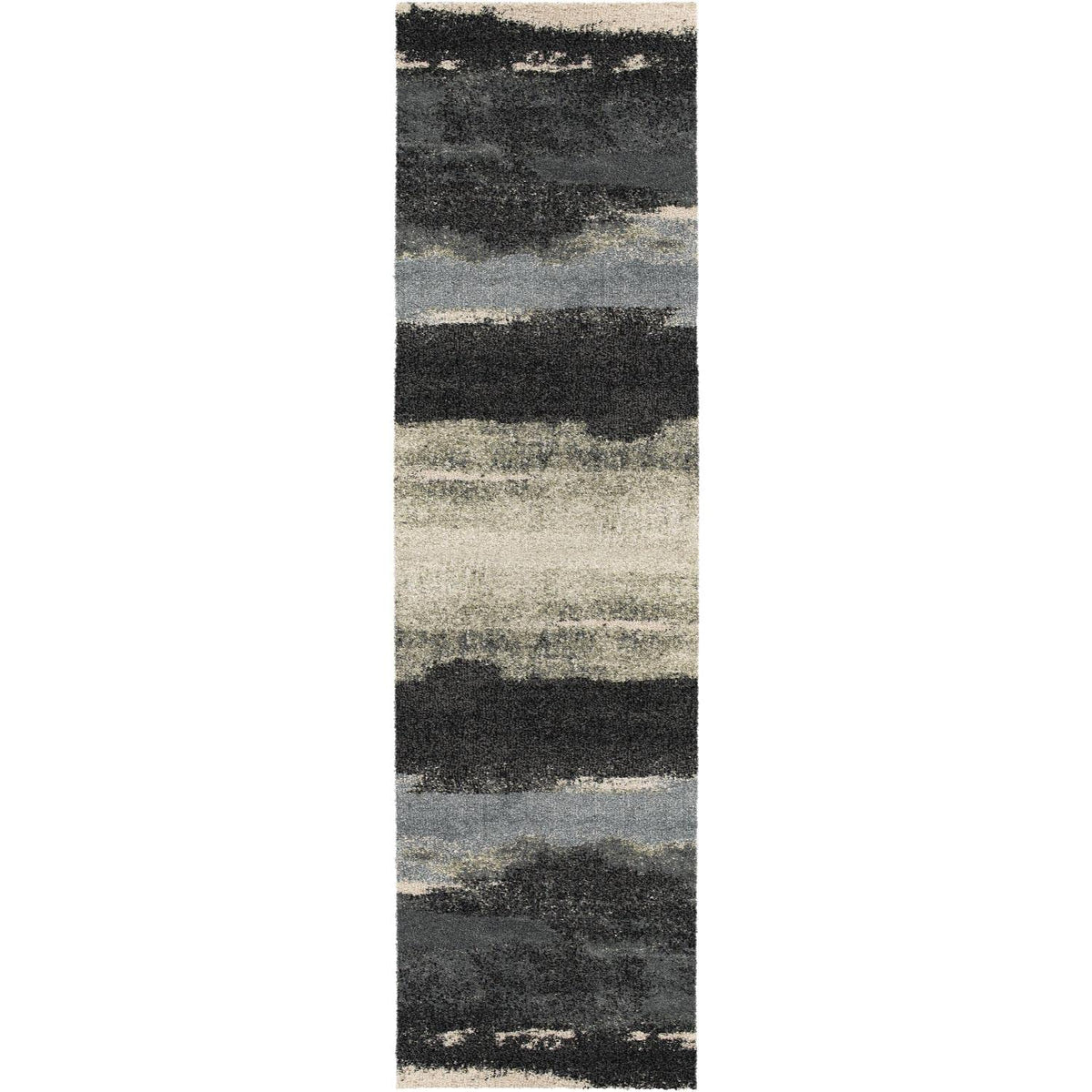 Orian Rugs Canyon - Muted Blue 2'3&quot; X 8'