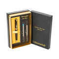 Urhomefull Stunning Ballpoint Pen With 24K Gold Trim, Switzerland Tip Point With Refills, Luxury Ball Point Pen Gift Set For Men